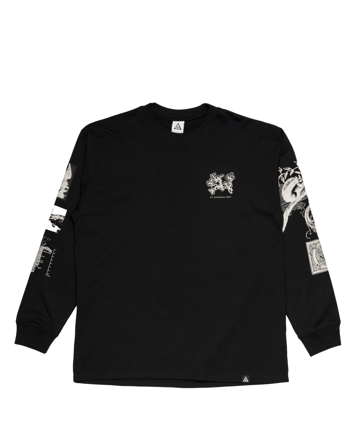 Exclusive Nike ACG "ICELAND" Longsleeve TEE — 2XS — Front View