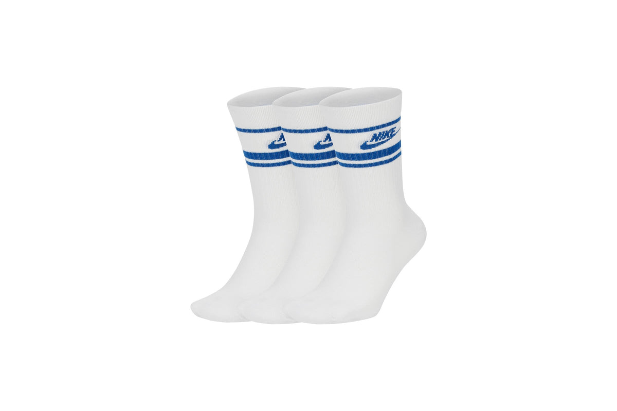 Exclusive Nike NSW ESSENTIAL SOCKS "BLUE" — 2XS — Front View