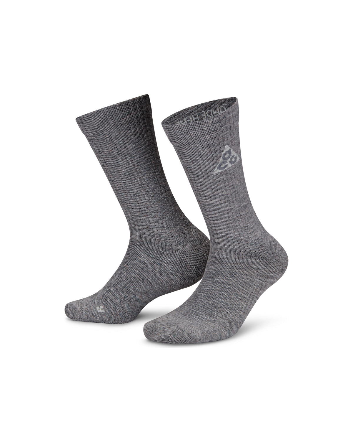 Exclusive Nike ACG KELLEY RIDGE 2.0 CREW SOCKS — 2XS — Front View