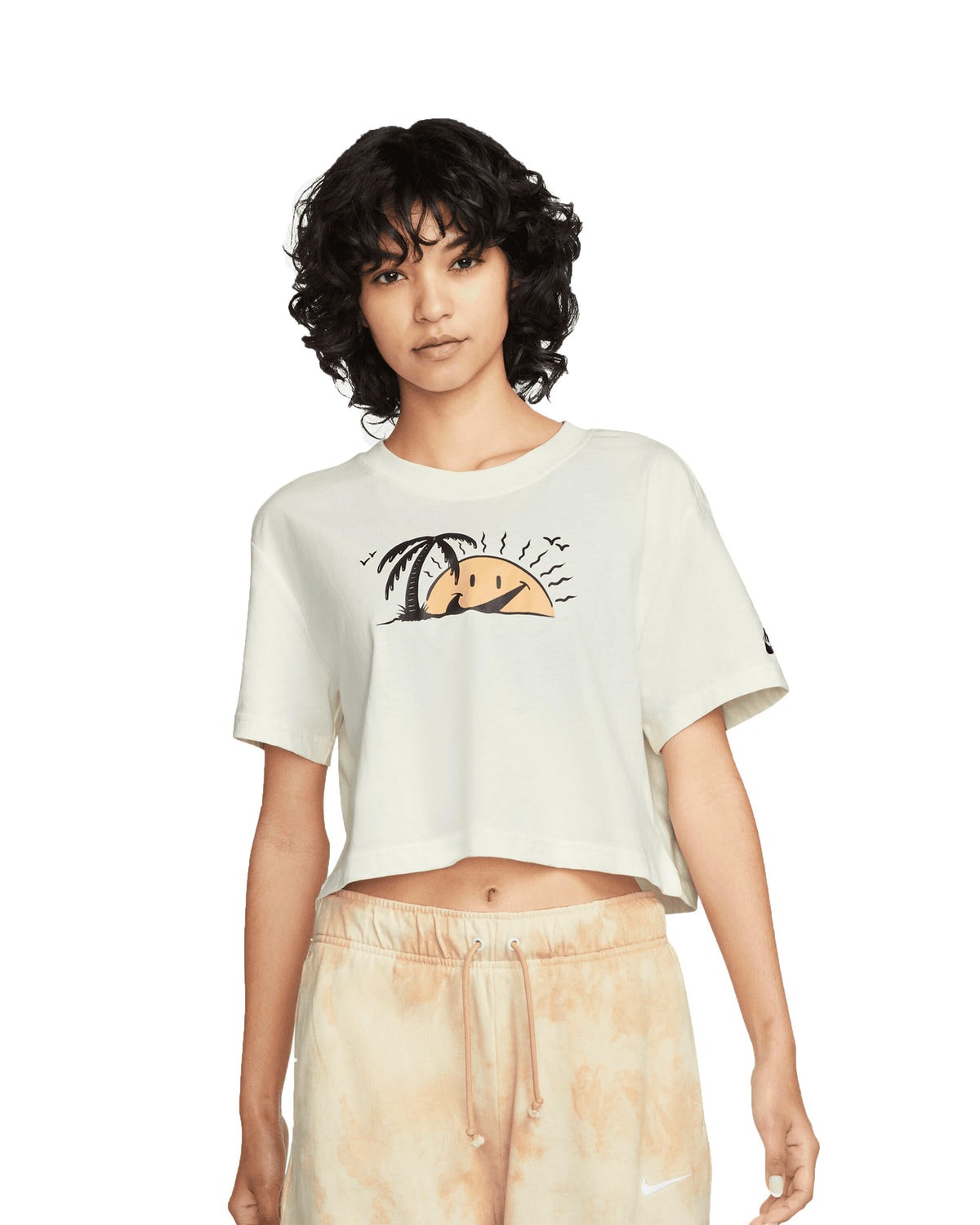 Exclusive Nike WMNS Cropped TEE — 2XS — Front View