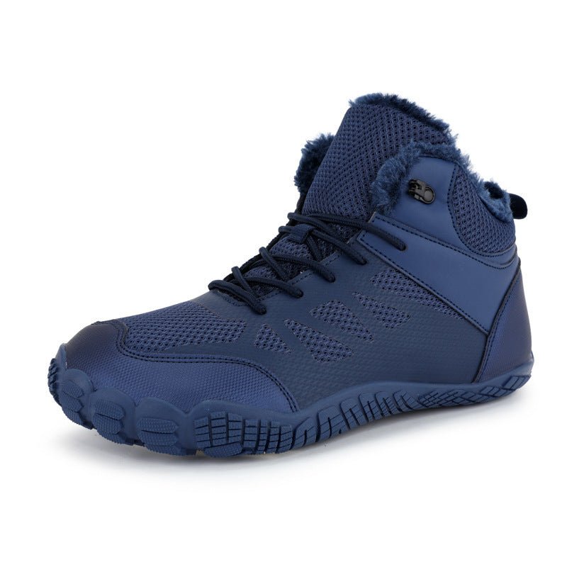 Exclusive Outdoors Breathable Five-finger Couple Cotton-padded Shoes — Gray — Size 36 — Alternate View 8