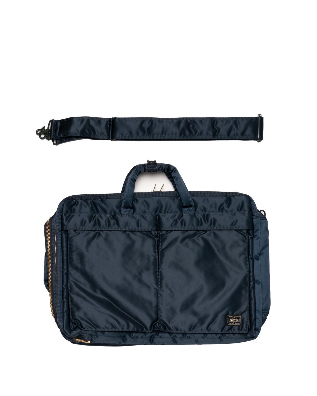 Exclusive Porter Tanker 3Way Briefcase — One Size Fits All — Front View