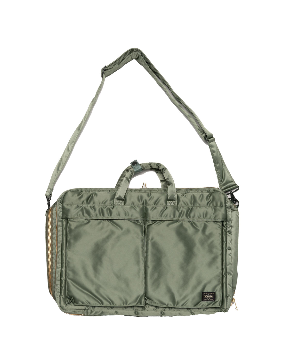 Exclusive Porter Tanker 3Way Briefcase — One Size Fits All — Front View