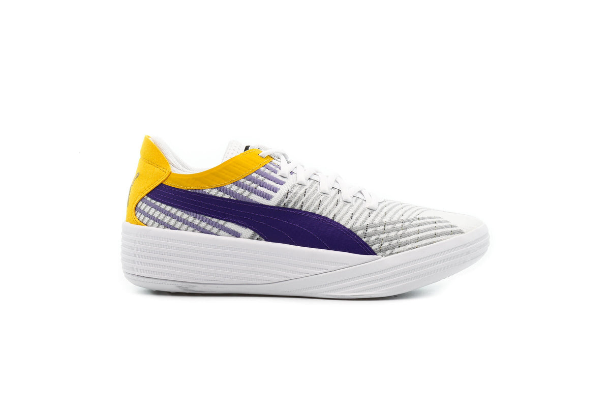 Exclusive Puma Clyde All-Pro Coast 2 Coast "WHITE" — 4 — Front View