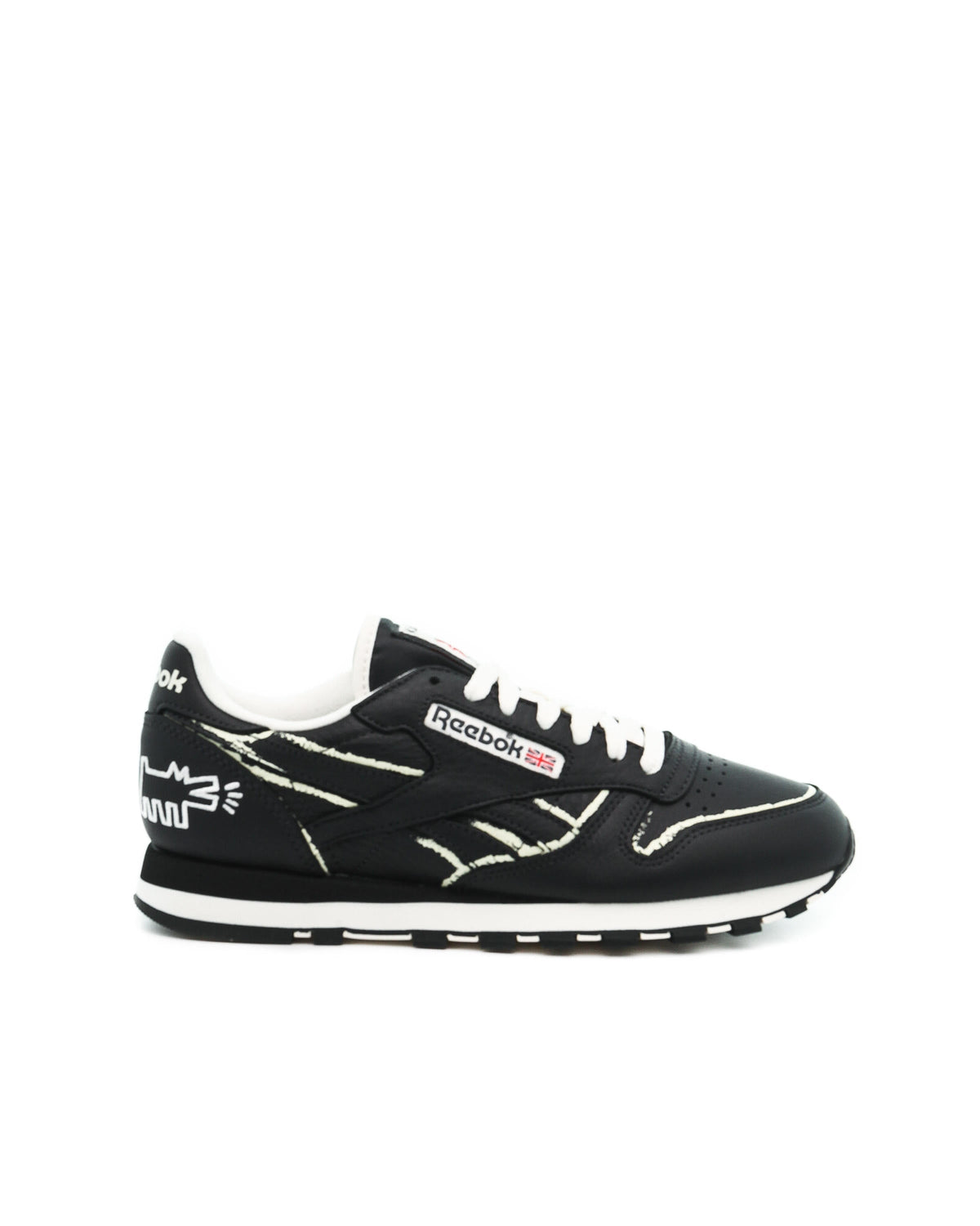 Exclusive Reebok x Keith Haring CLASSIC LEATHER — 4.5 — Front View