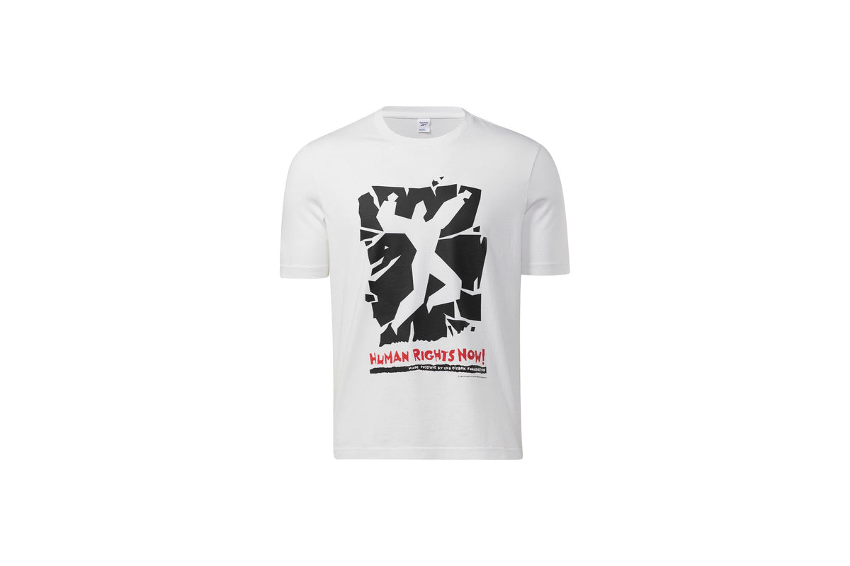 Exclusive Reebok HUMAN RIGHTS NOW T-SHIRT — 2XS — Front View