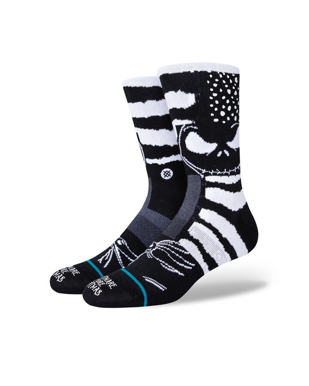 Exclusive Stance NIGHTMARE PATCH — 2XS — Front View