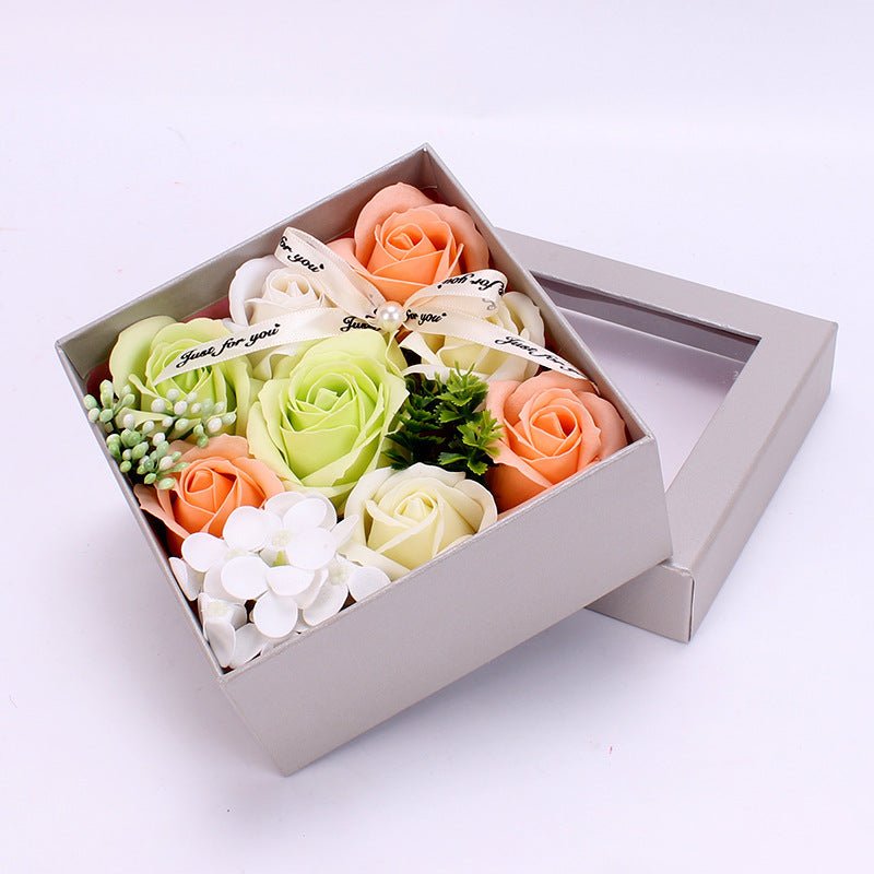 Exclusive Soap Flower Gift Box — Pink — Alternate View 9