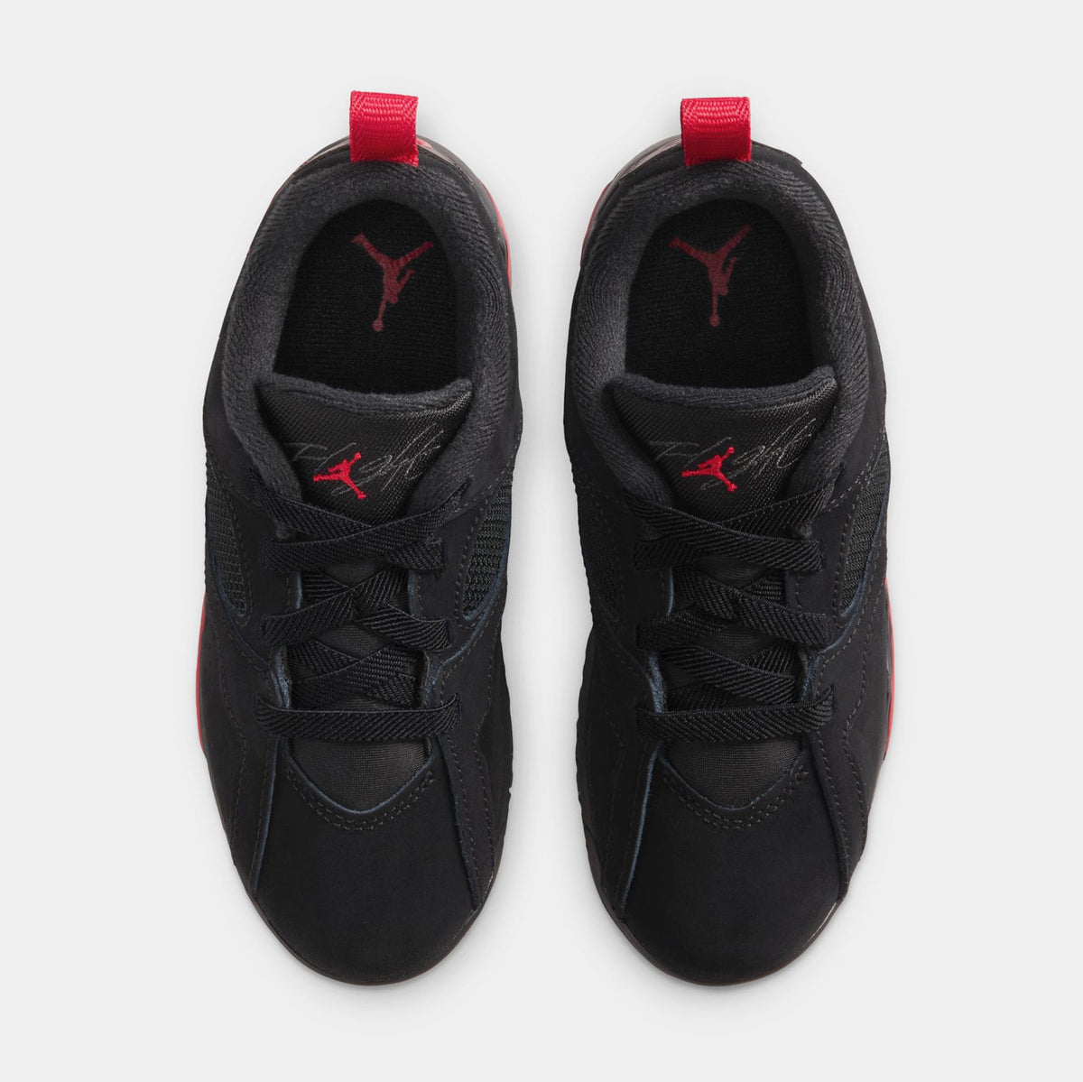 Exclusive Air Jordan MVP 92 Preschool Lifestyle Shoes (Black/Anthracite/Gym Red) — 10.5C — Side View