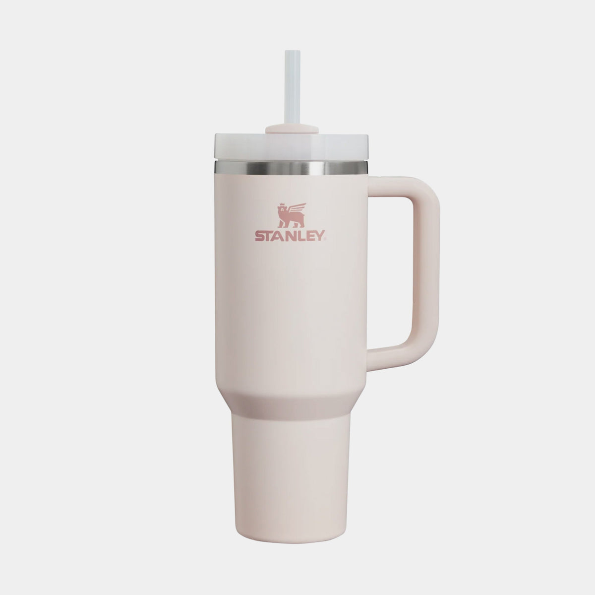 Exclusive The Quencher H2.0 Flowstate Tumbler 40oz (Rose Quartz) — OS — Front View