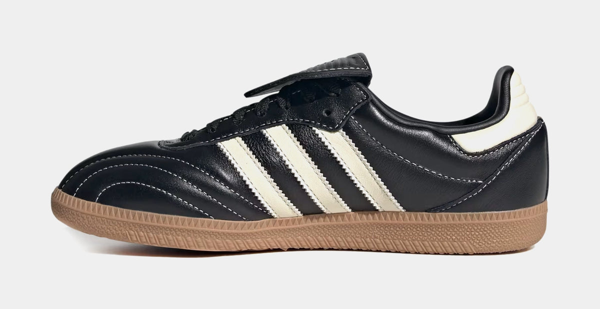 Exclusive Samba LT Womens Lifestyle Shoes (Core Black/Cream White/Gum) — 5 — Back View