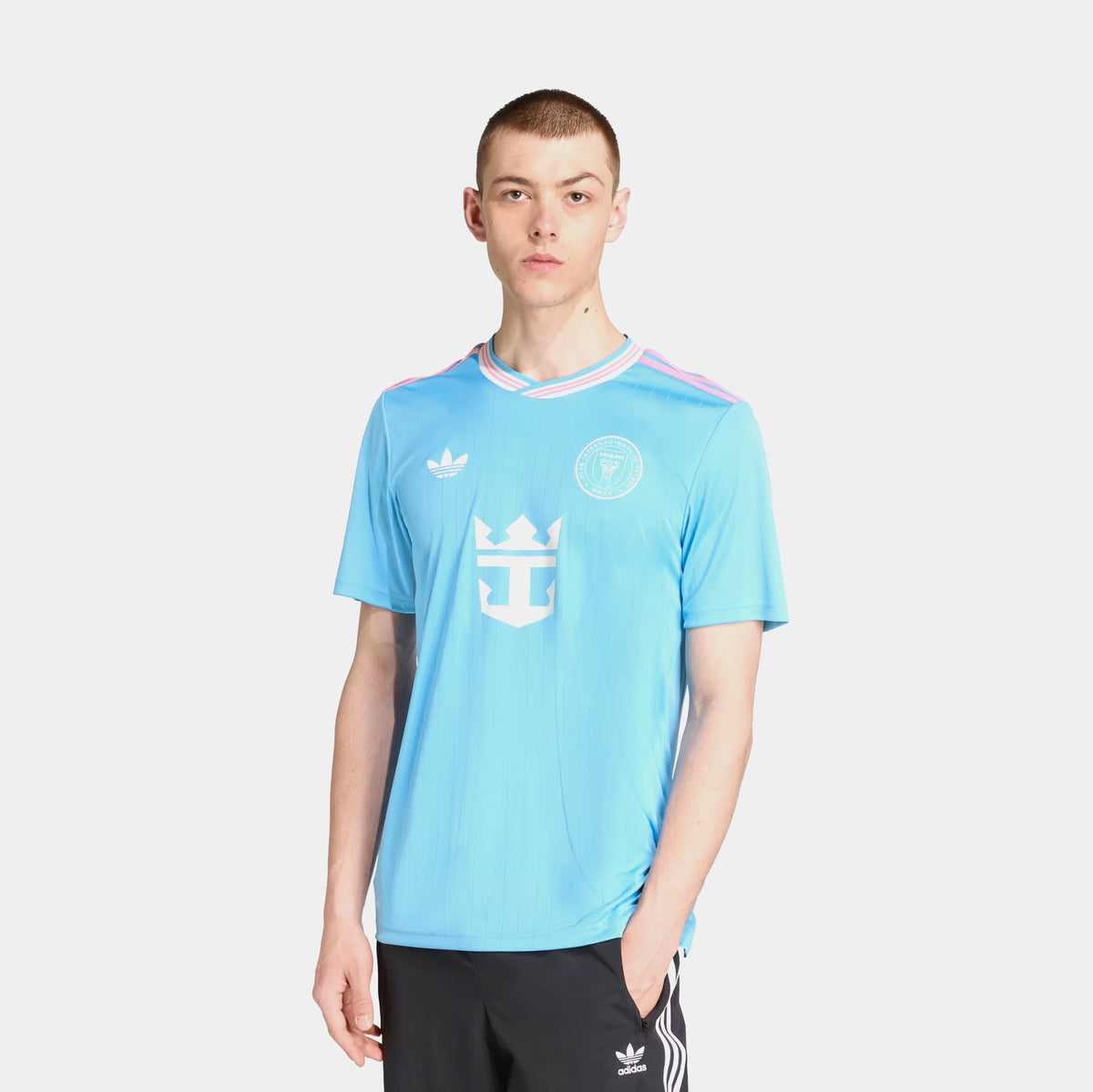 Exclusive Inter Miami CF Third Messi 2025 Mens Jersey (Semi Blue Burst) — S — Front View