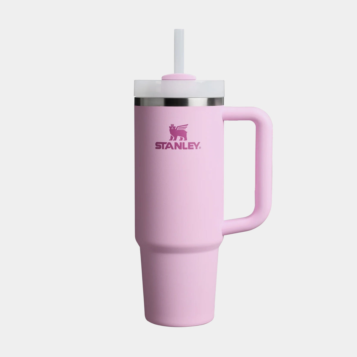 Exclusive The Quencher H2.0 Flowstate Tumbler 30oz (Light Pink/Pink) — OS — Front View