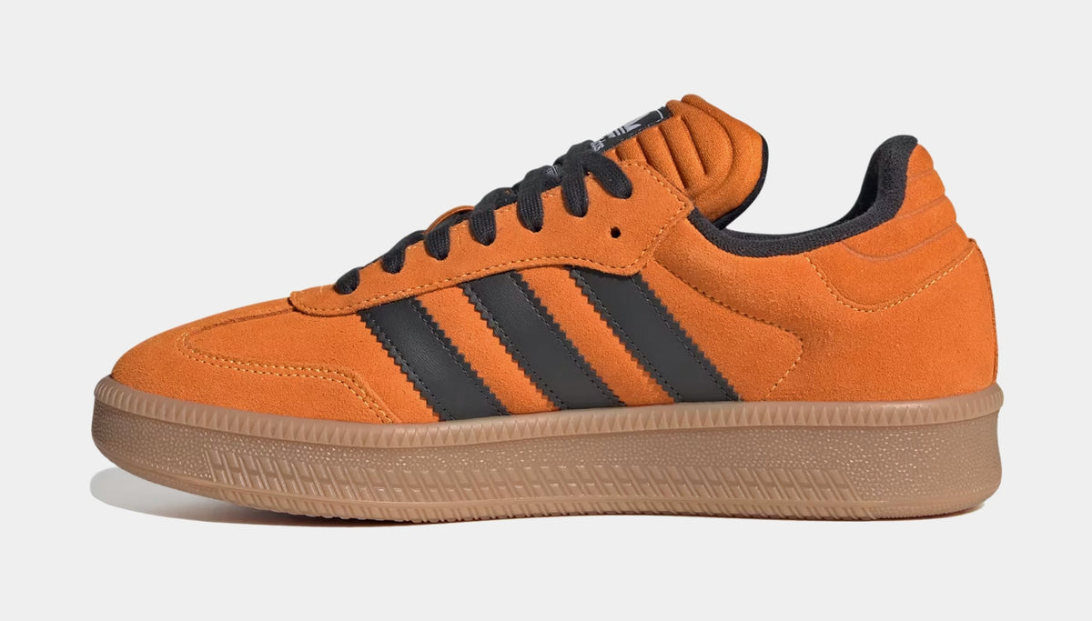 Exclusive Samba XLG Mens Lifestyle Shoes (Crew Orange/Carbon/Gum) — 4 — Back View