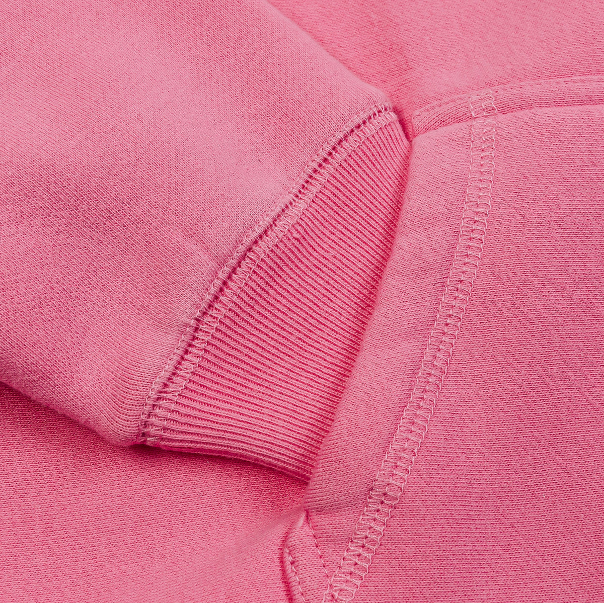 Exclusive SP x Sopranos Logo Washed Pullover Womens Hoodie (Pink) — XS — Detail View