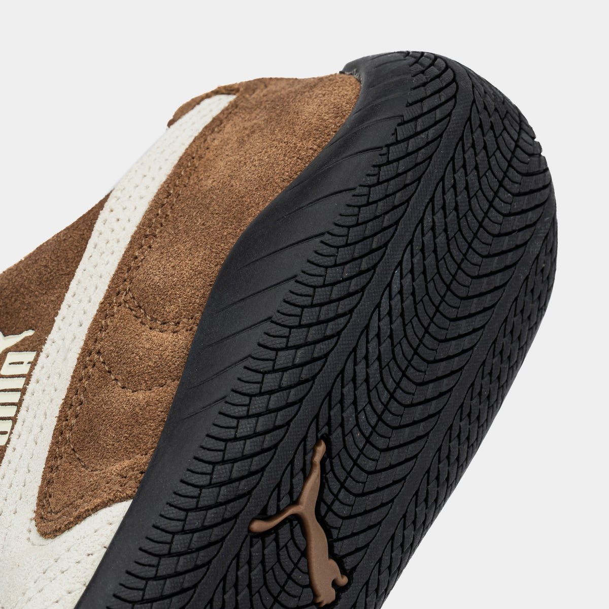 Exclusive Speedcat OG Womens Lifestyle Shoes (Haute Coffee/Frosted Ivory) — 5.5 — Top View