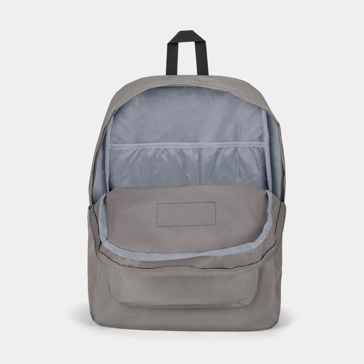 Exclusive Superbreak Plus Laptop Mens Backpack (Monochrome Black) — OS — Back View