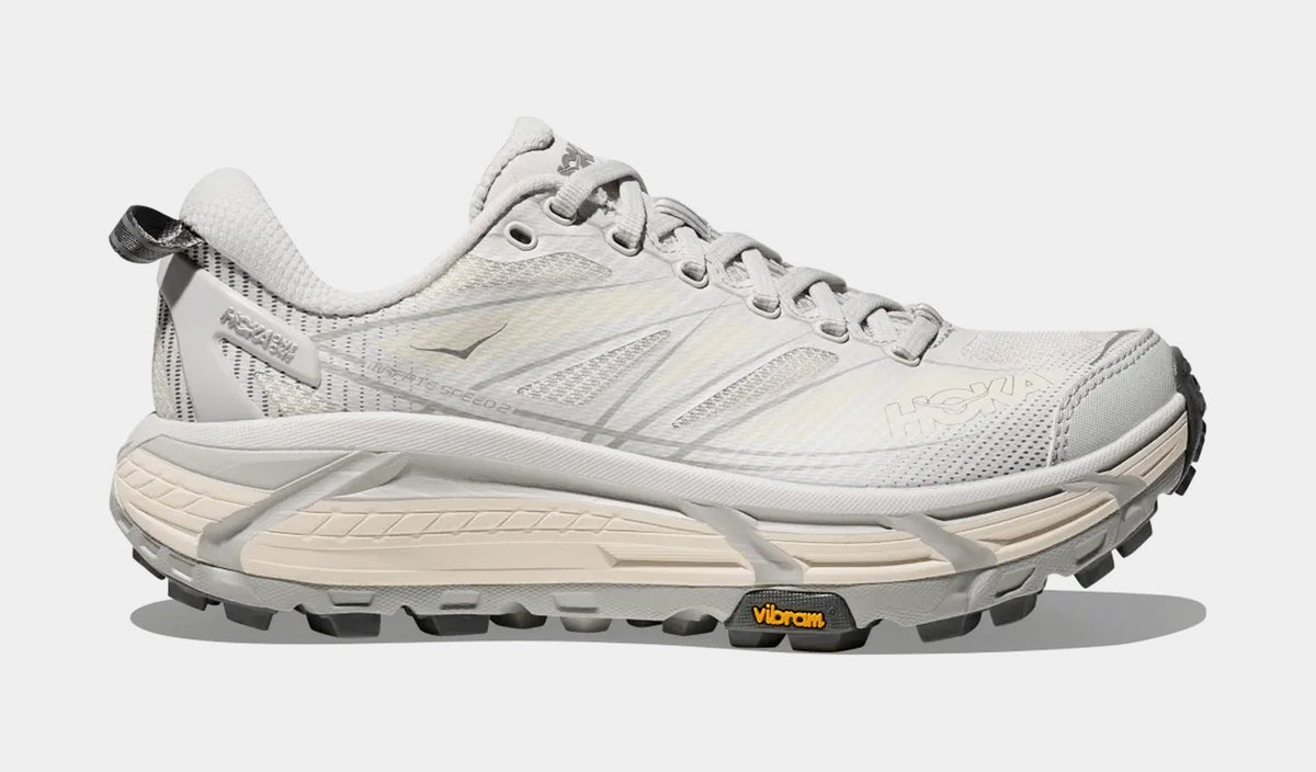 Exclusive Mafate Speed 2 Mens Running Shoes (Stellar Grey/Galactic Grey) — 4 — Front View