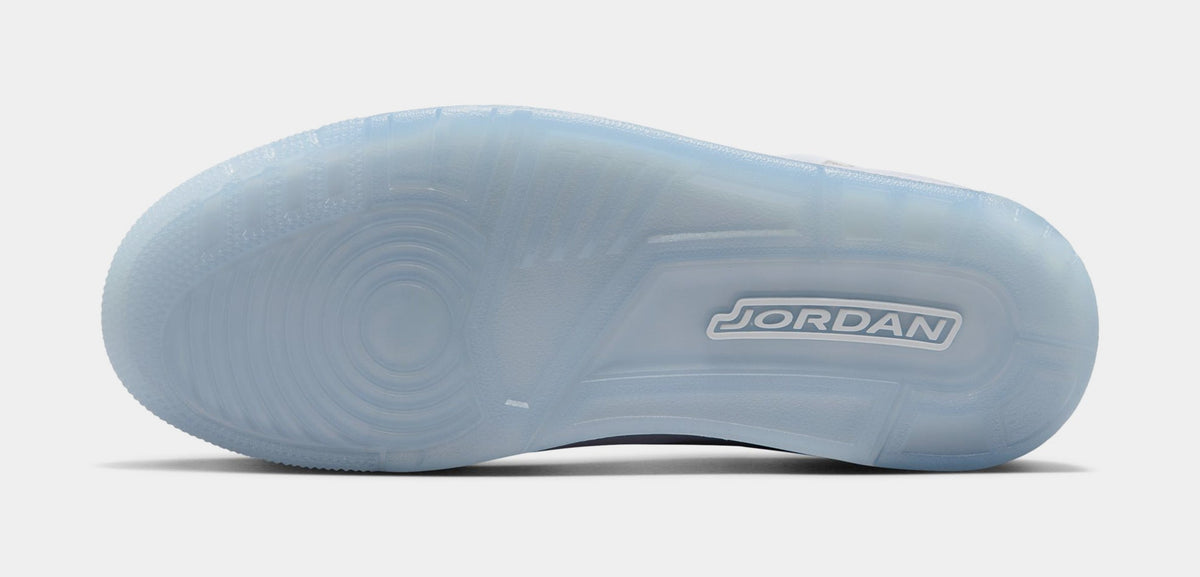 Exclusive Spizike Low Mens Basketball Shoes (White/Metallic Silver/Barely Blue/Neutral Grey) — 8 — Top View
