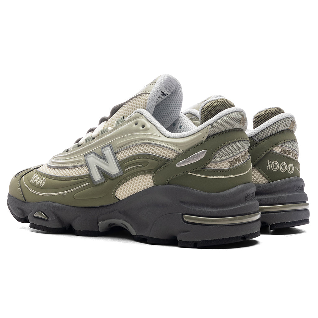 New Balance 1000 Lifestyle Sneakers – Dark Olivine/Sea Salt – M1000MEO