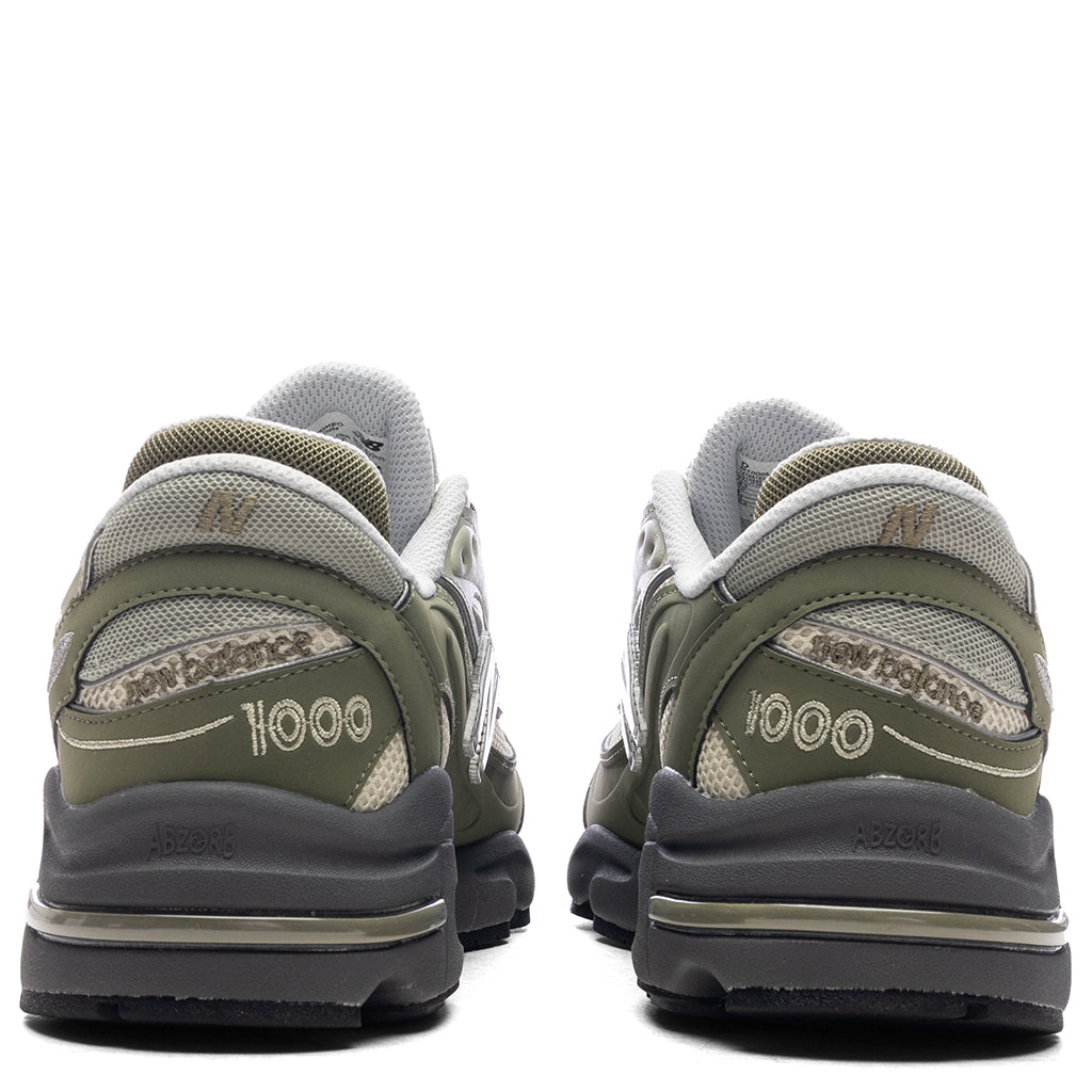 New Balance 1000 Lifestyle Sneakers – Dark Olivine/Sea Salt – M1000MEO
