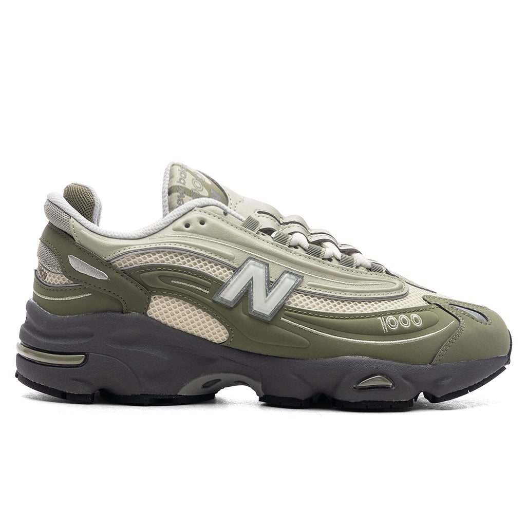 New Balance 1000 Lifestyle Sneakers – Dark Olivine/Sea Salt – M1000MEO