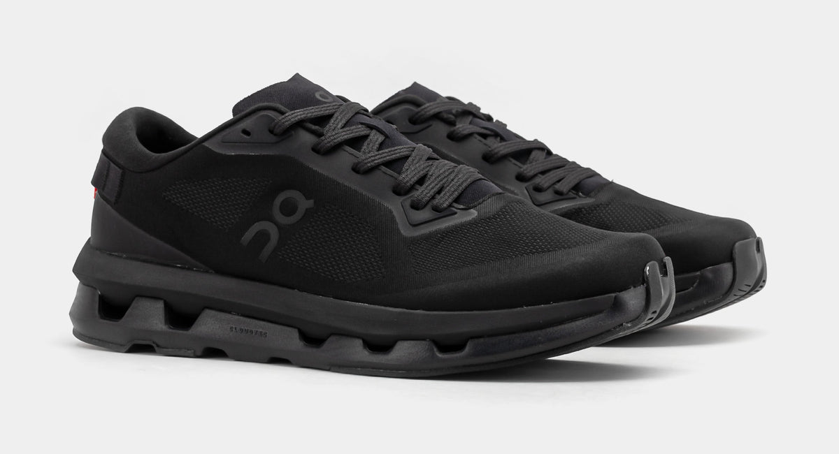 Exclusive Cloudzone Mens Running Shoes (Black/Black) — 7 — Top View
