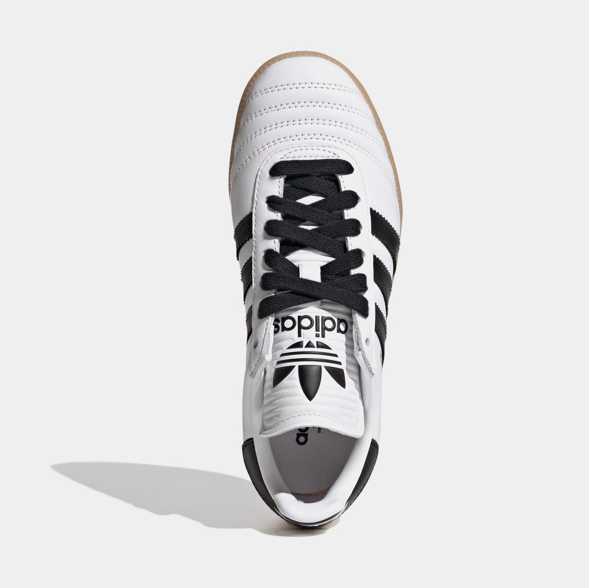 Exclusive Samba JP Grade School Lifestyle Shoes (Core Black/White) — 3.5Y — Side View