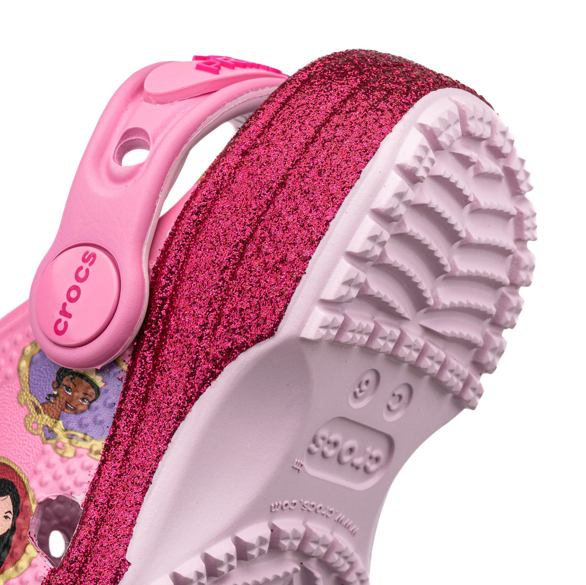 Exclusive Disney Princess Classic Clog Infant Toddler Sandals (Soft Pink) — 4C — Lifestyle View