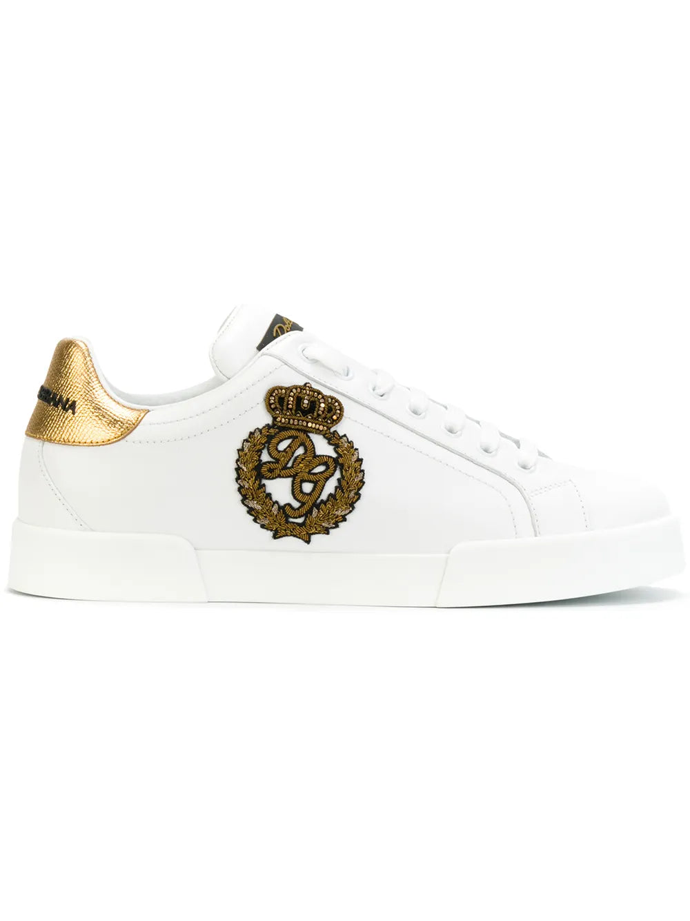 Portofino Crown-Patch Leather
