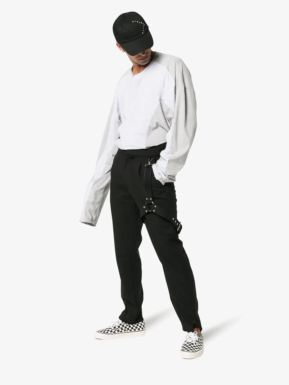 Black And White Ua Classic Lace-Up Dx Check Cotton