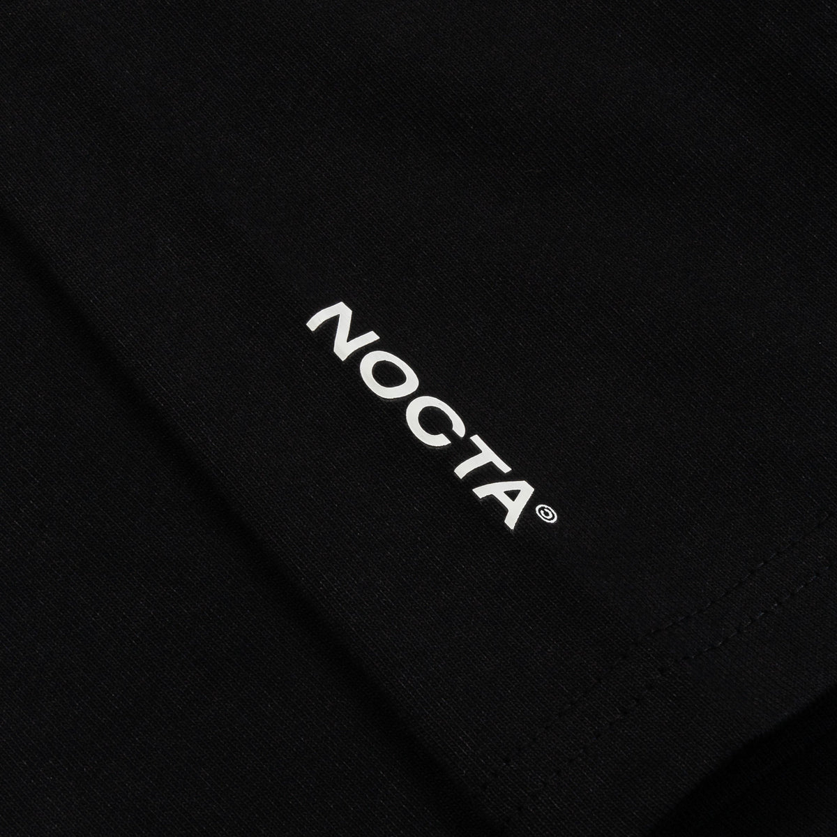 Exclusive NOCTA NRG Mens Short Sleeve Shirt (Black/White) — S — Back View