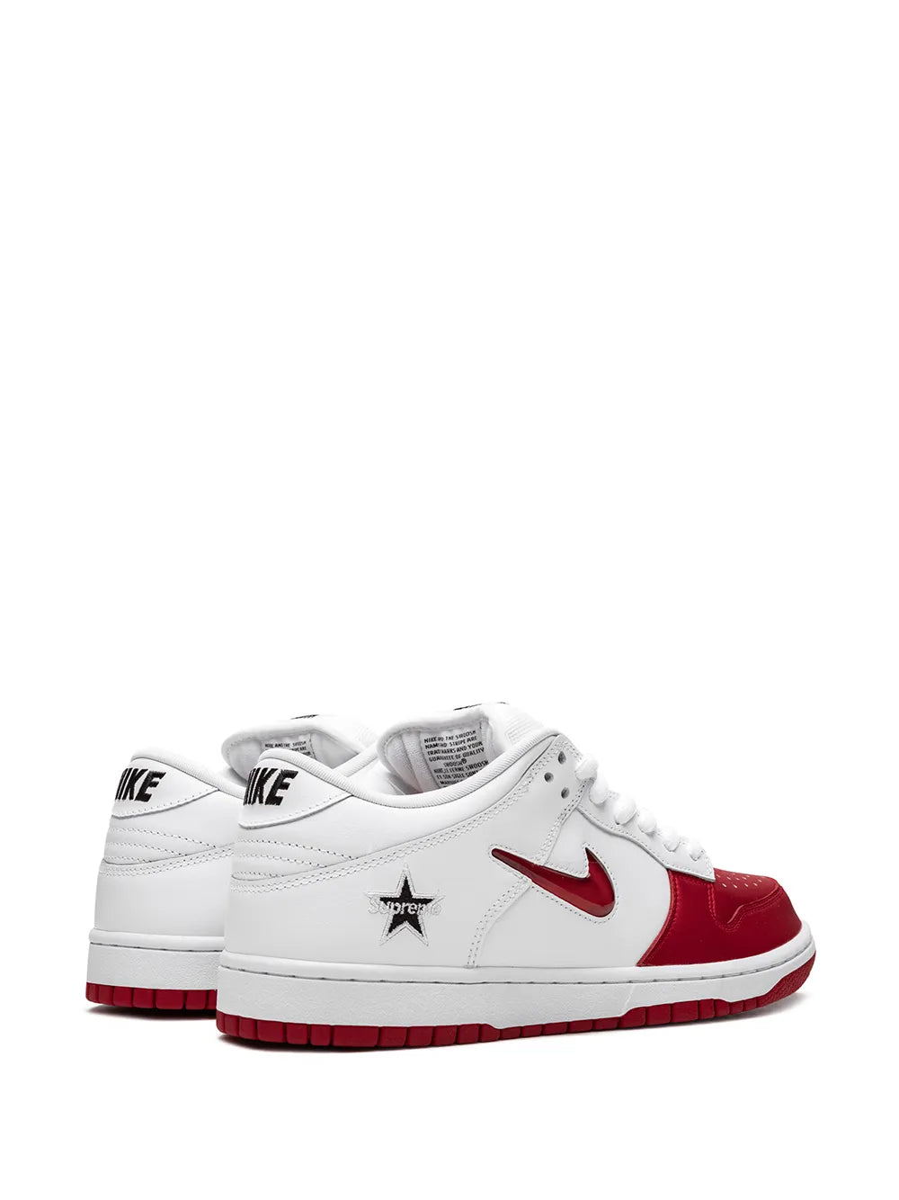 Supreme Sb Dunk Low Jewel Swoosh Red/White