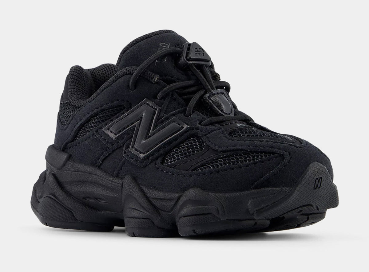 Exclusive 9060 Infant Toddler Lifestyle Shoes (Black/Phantom) — 2C — Detail View