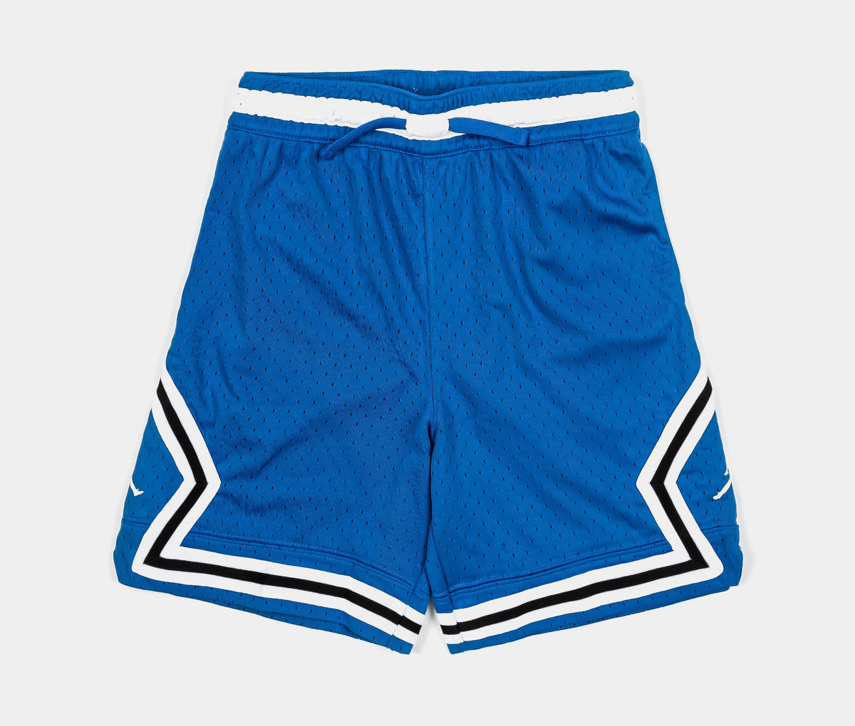 Exclusive Diamond Dri Fit Grade School Shorts (Sport Blue) — S — Front View