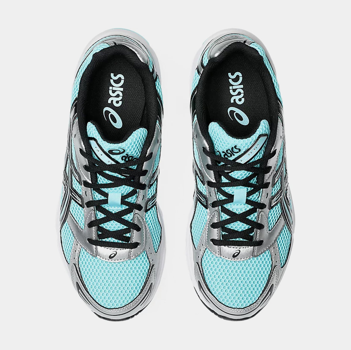Exclusive Gel 1130 Mens Running Shoes (Blue/Silver) — 4 — Side View