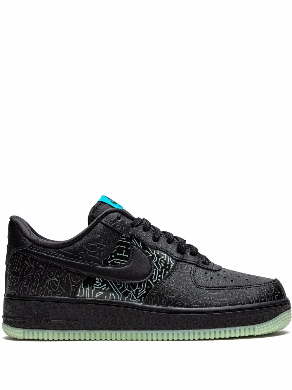 Sapce Jam Air Force 1 Low Computer Chip