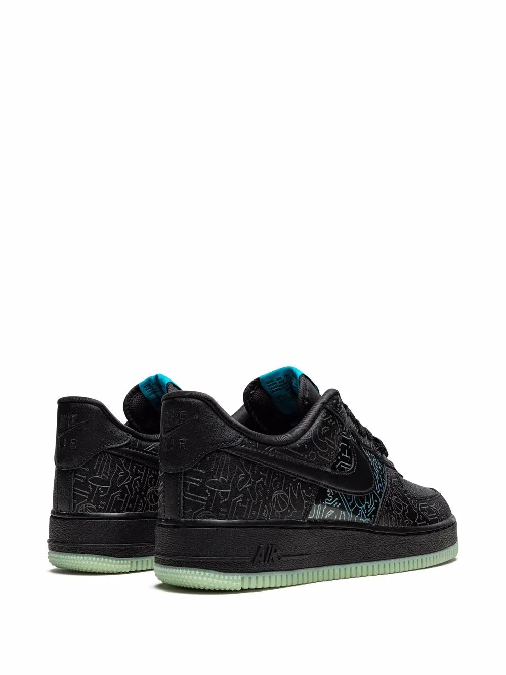 Sapce Jam Air Force 1 Low Computer Chip