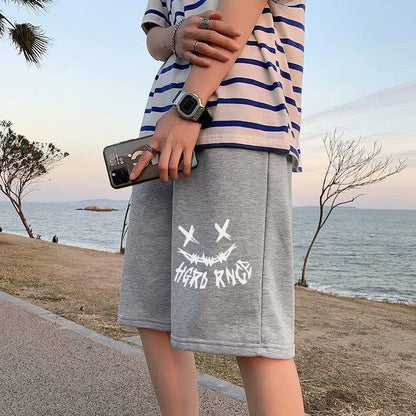 Hong Kong Style Straight Sports Pants