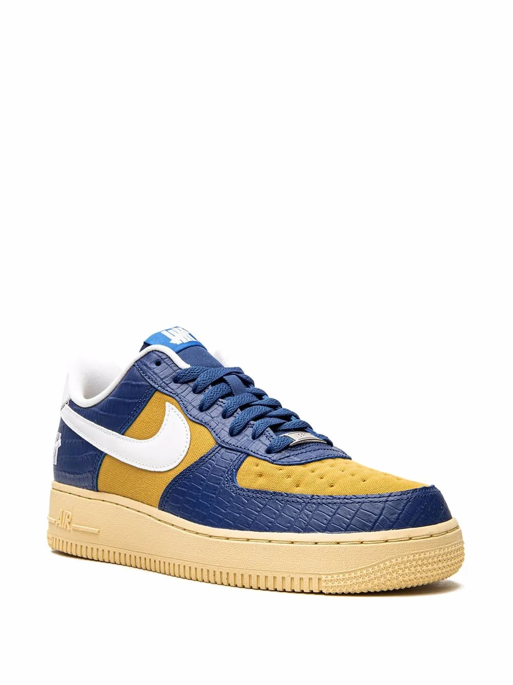 Undefeated Air Force 1 Low Blue Croc