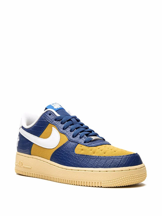 Undefeated Air Force 1 Low Blue Croc