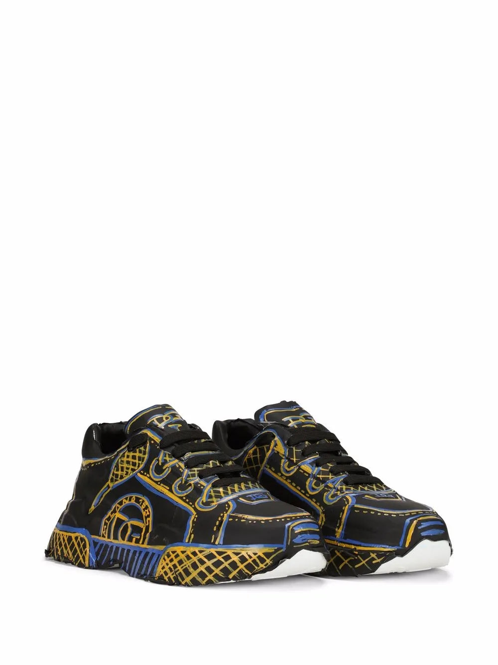 Graffiti Lace-Up