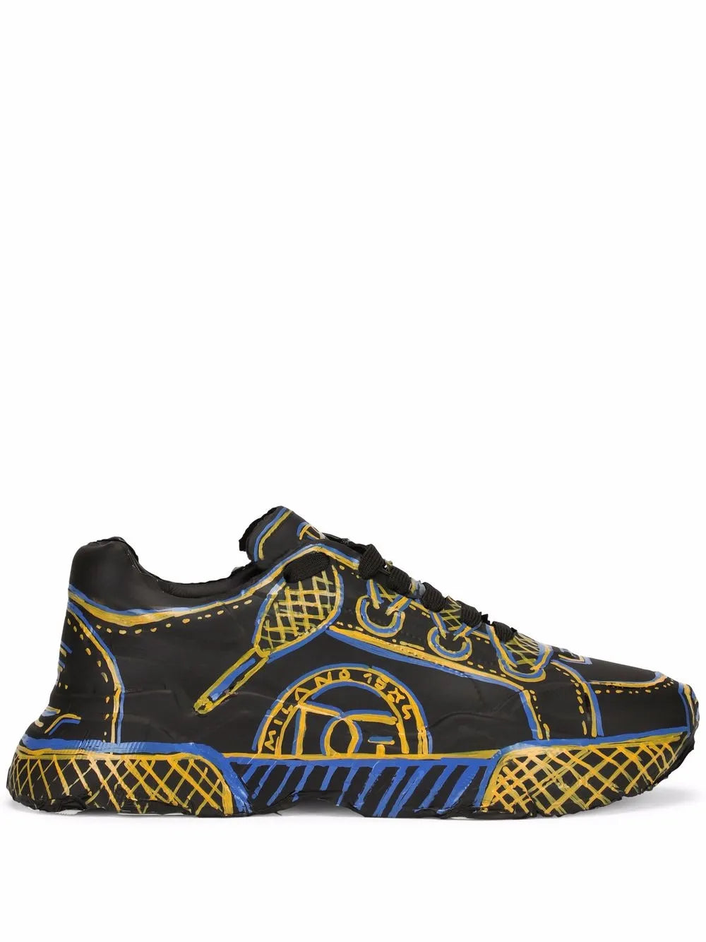 Graffiti Lace-Up