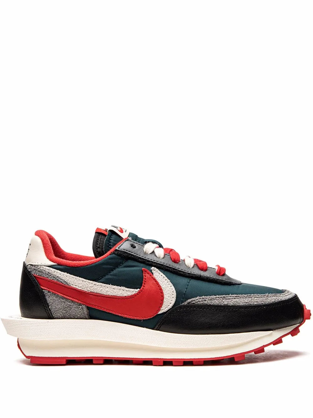 Undercover X Sacai X Ldwaffle Midnight Spruce University Red