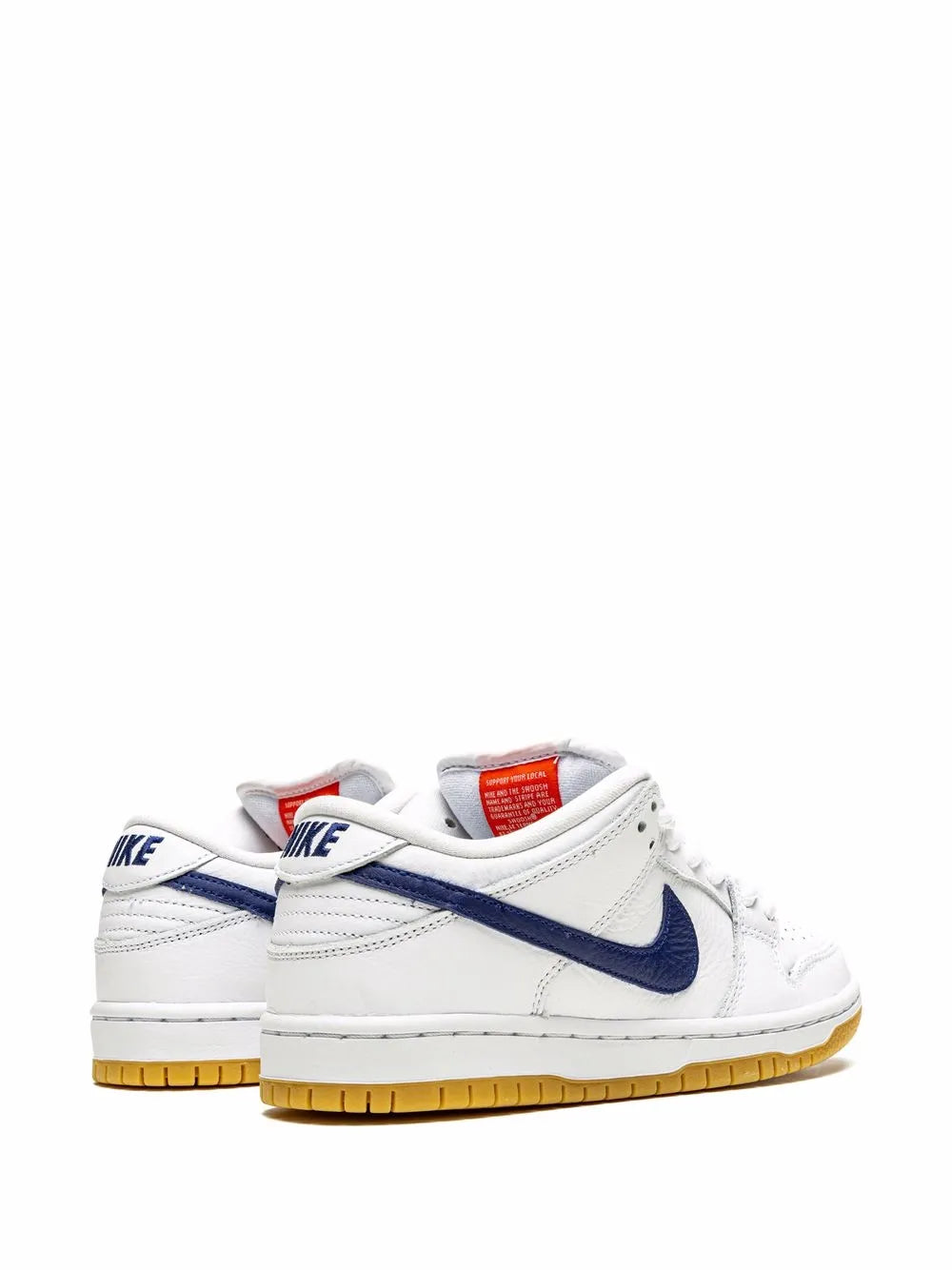 Sb Dunk Low Pro Iso Orange Label White/Navy