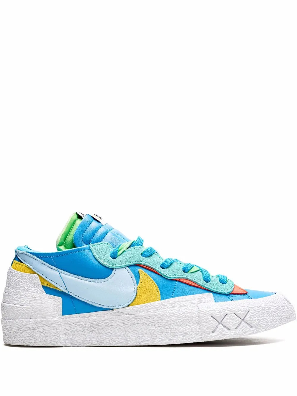 Kaws X Sacai Blazer Low Blue