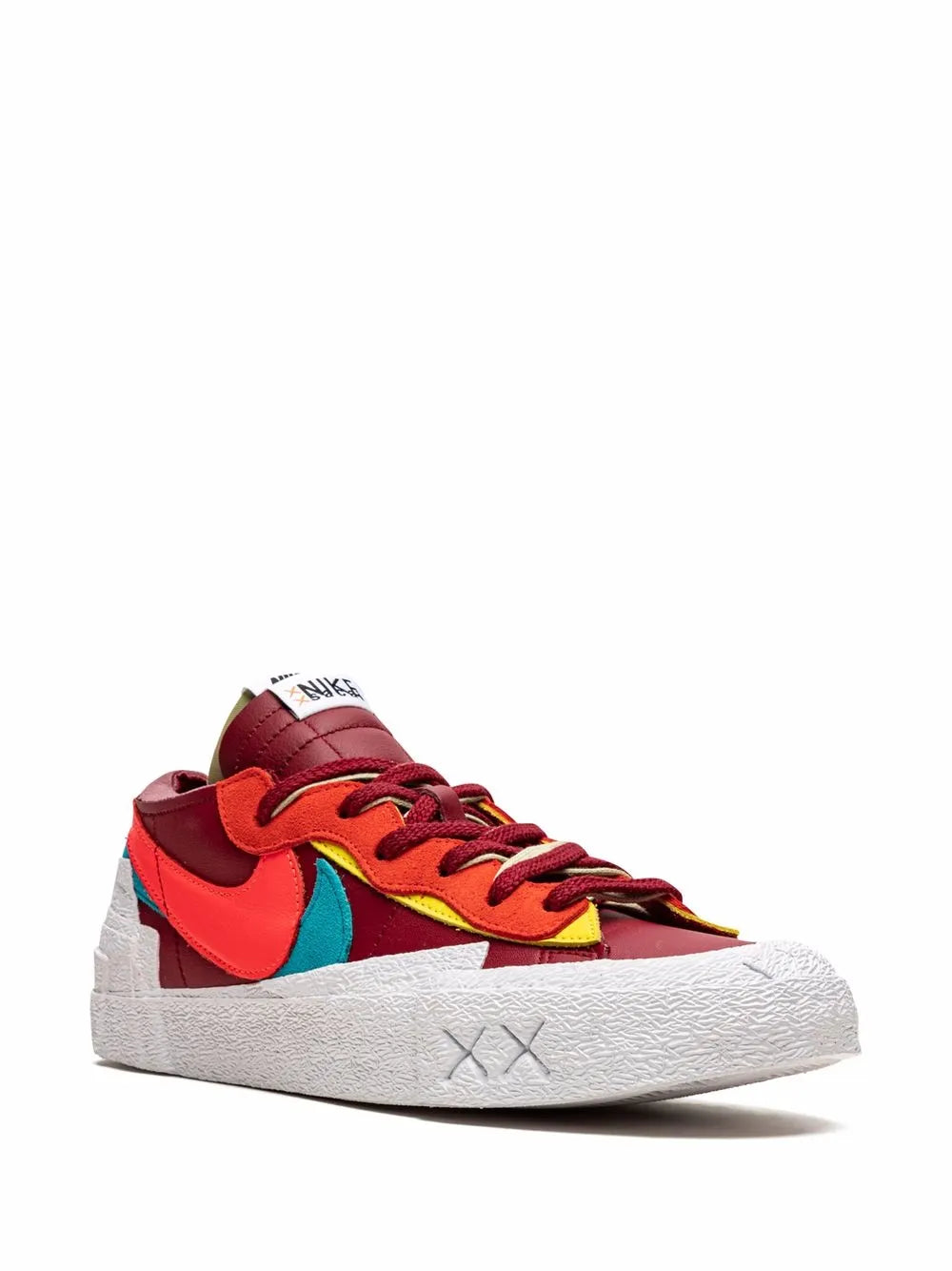 Kaws X Sacai Blazer Low Red