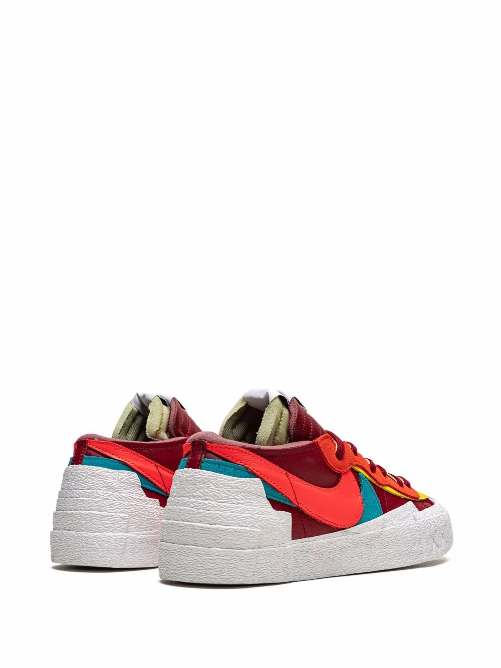 Kaws X Sacai Blazer Low Red