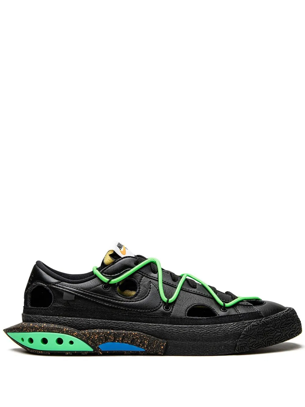 Off-White Blazer Low Black/Electro Green