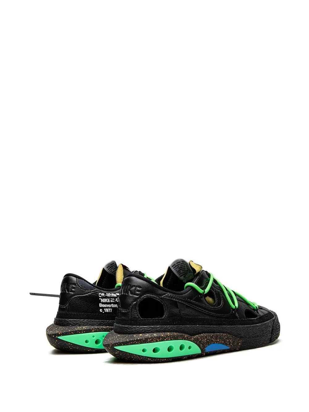 Off-White Blazer Low Black/Electro Green